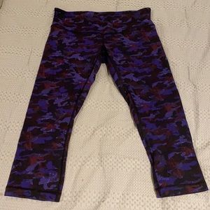 Lululemon Camo Crops